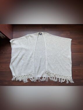 AMERICAN EAGLE Cotton Blend Loose Boxy Poncho Cardigan Women S